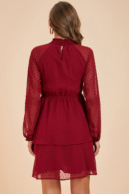 Robe Trapèze Émotion Flamboiante - gallery 1