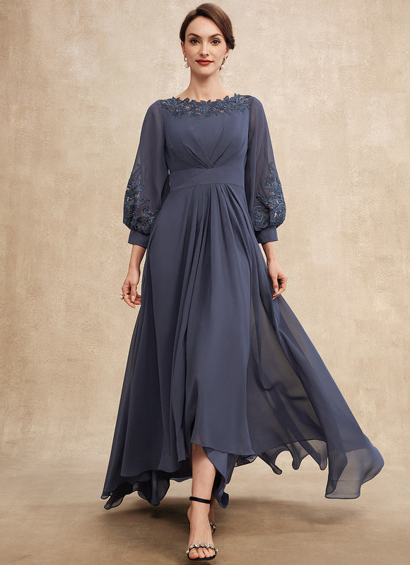 Robe Trapèze Mousseline Moderne