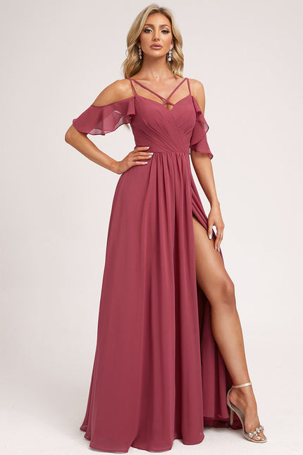 Robe Trapèze Aérienne Céleste - gallery 3