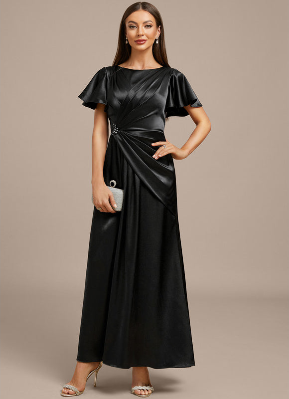Robe Trapèze Élégante Fluide - gallery 3