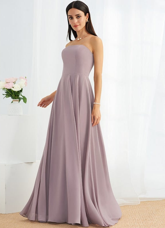 Robe Trapèze Brume Lavande - gallery 4