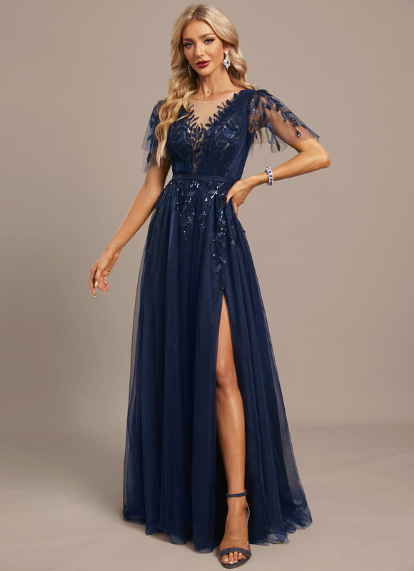 Robe Trapeze Rouge Femme - gallery 2