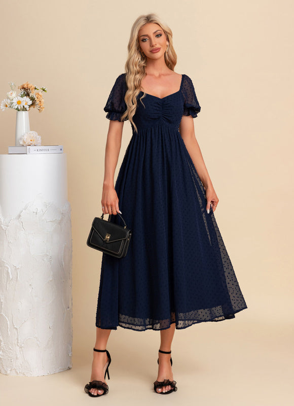 Robe Trapèze Douceur Printanière - gallery 3