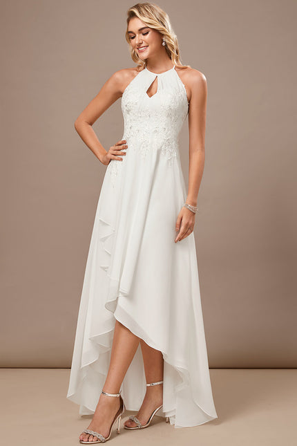 Robe Trapèze Asymétrique Éclatante - gallery 2