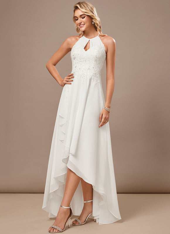 Robe Trapèze Asymétrique Éclatante - gallery 2