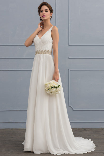 Robe Trapèze Nuptiale Légère