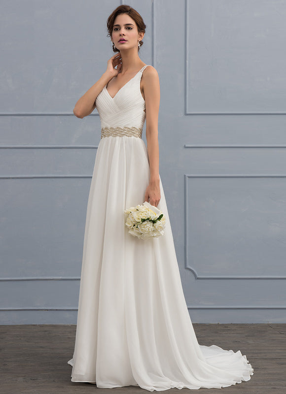 Robe Trapèze Nuptiale Légère