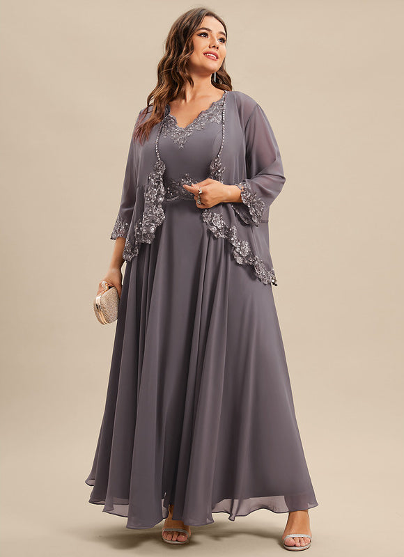 Robe Trapèze Chic Mousseline Sophistiquée - gallery 8