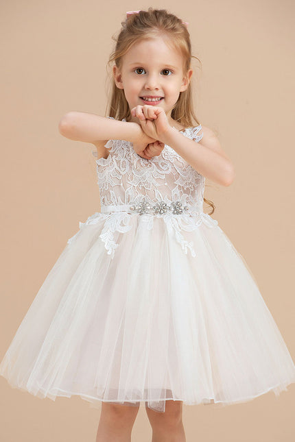 Robe Trapèze Fille Mariage Éclat - gallery 2