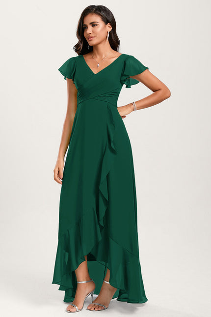 Robe Trapèze Fluide Asymétrique - gallery 2