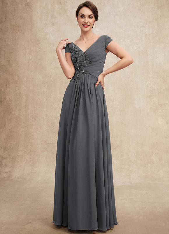 Robe Trapèze Sérénité Charbonnée - gallery 3