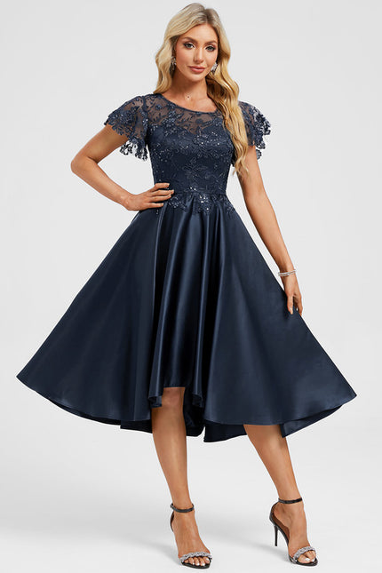 Robe De Cocktail Trapeze - gallery 2