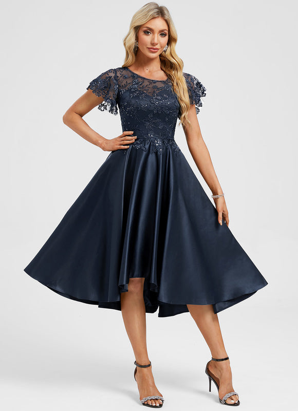 Robe De Cocktail Trapeze - gallery 2