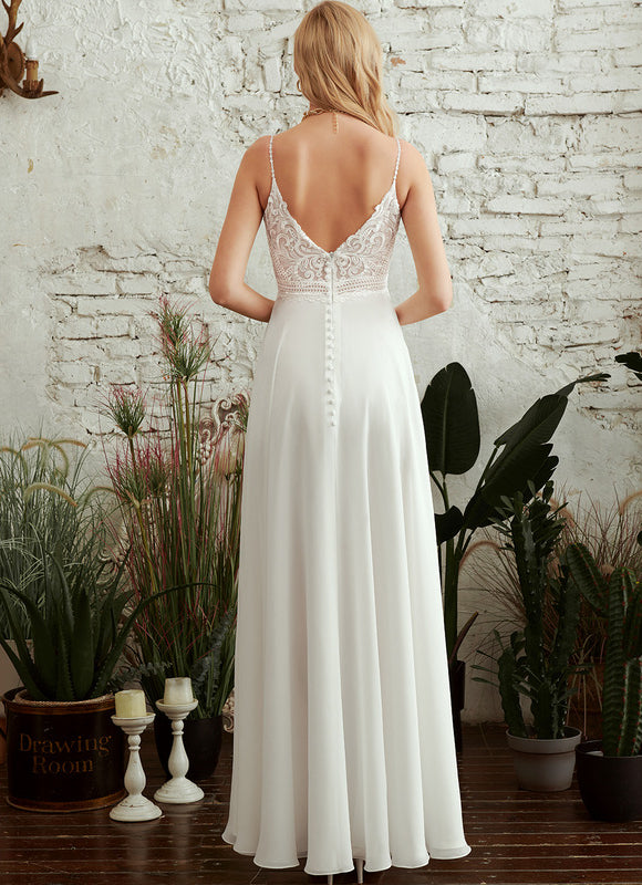 Robe Trapèze Éblouissante Aérienne - gallery 1