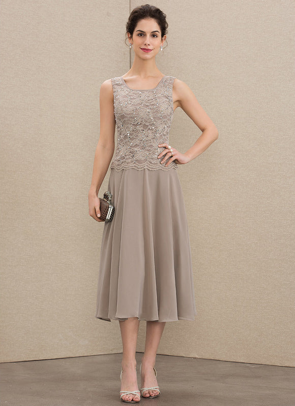 Robe Trapèze Éclat De Velours - gallery 5