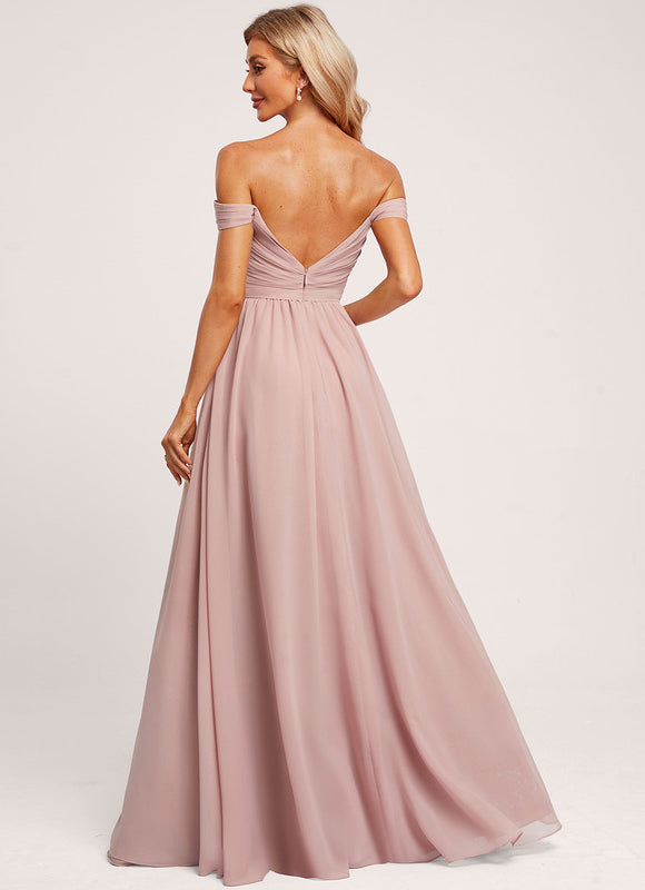 Robe Trapèze Éventail Douceur - gallery 7