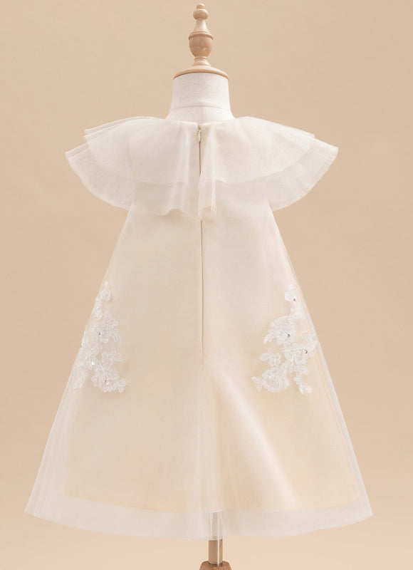 Robe Trapèze Enfant Nuptiale - gallery 5