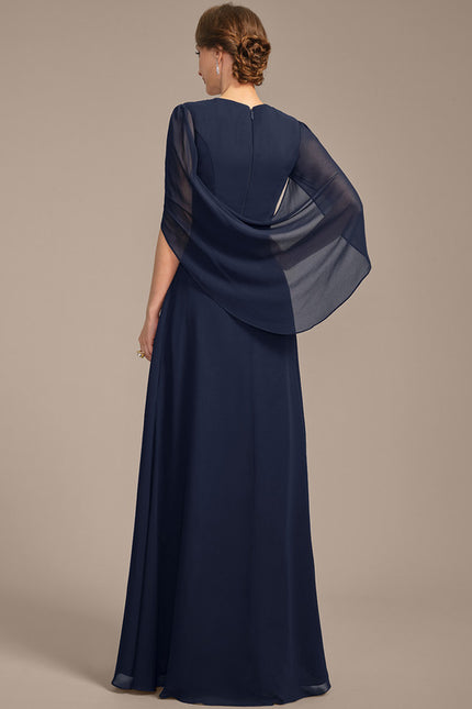 Robe Trapèze Velours De Lune - gallery 6