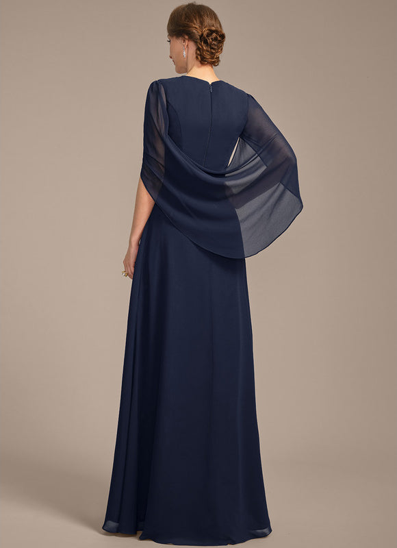 Robe Trapèze Velours De Lune - gallery 6