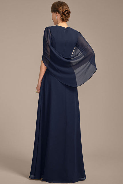Robe Trapèze Velours De Lune - gallery 6