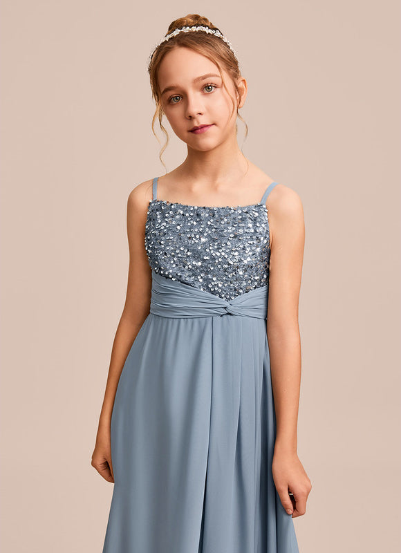 Robe Trapèze Mousseline Étoilée - gallery 6