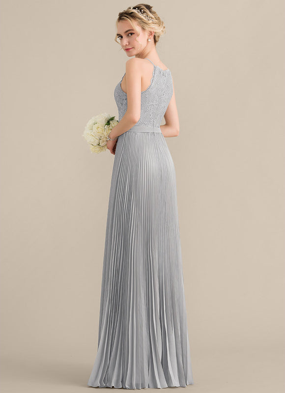 Robe Trapèze Gris Élégance Plissée - gallery 4