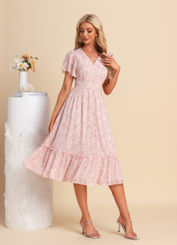Robe Trapèze Flottante Douceur - gallery 5