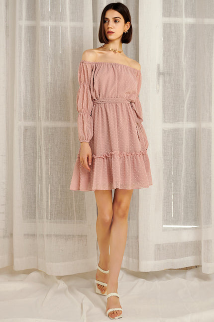Robe Trapèze Flou Pastel - gallery 2