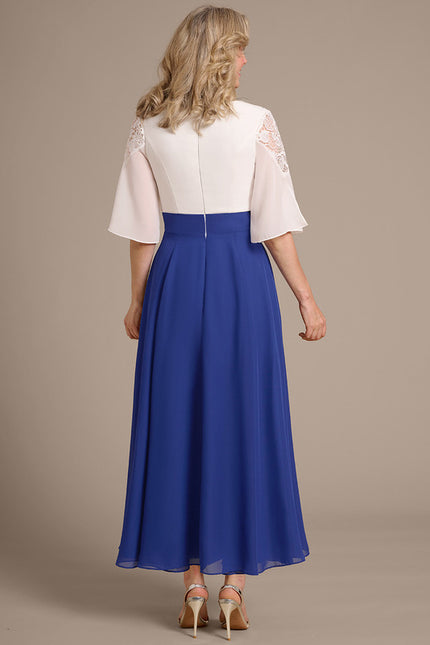 Robe Trapèze Bleu Douceur - gallery 6