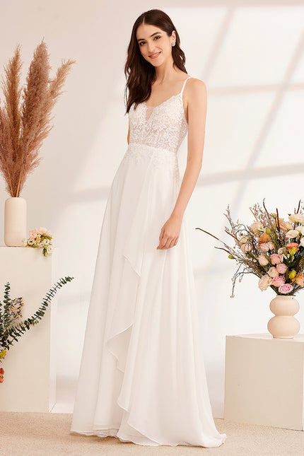 Robe Trapèze Éthérée Lumineuse - gallery 3