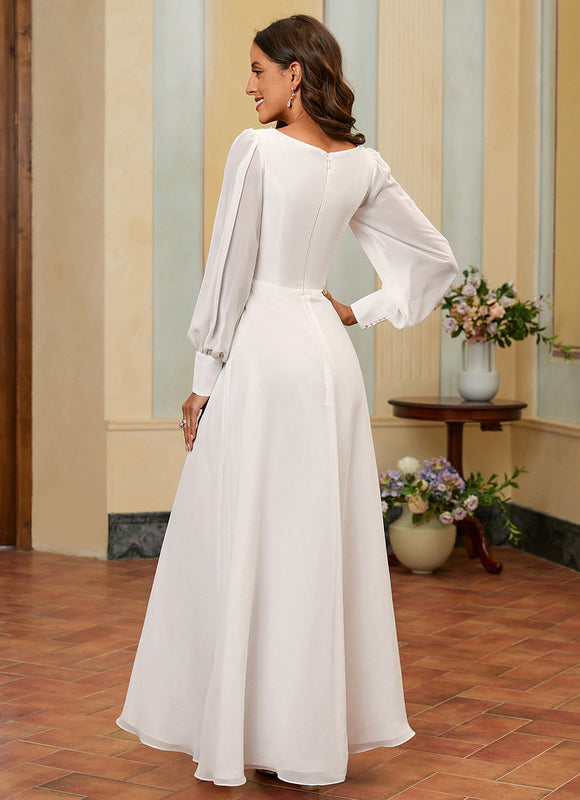 Robe Trapèze Éthérée Lumineuse - gallery 2