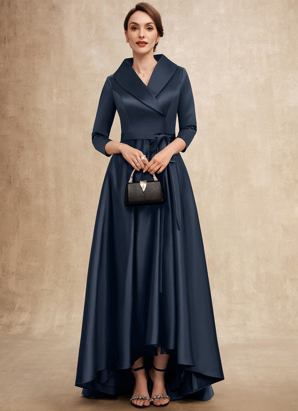 Robe Trapèze Nuit Satinée Élégante - gallery 3