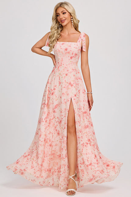 Robe Trapèze Élégante Vert Clair - gallery 3