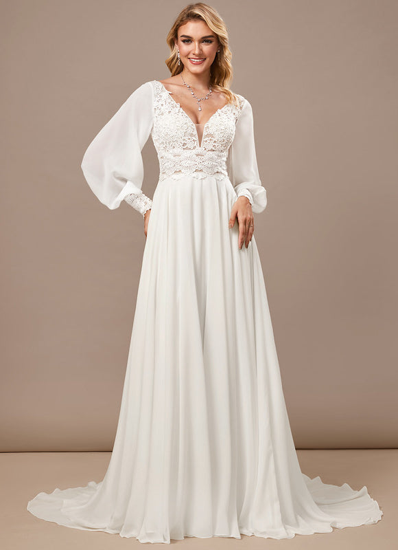 Robe Trapèze Éthérée Satinée - gallery 2