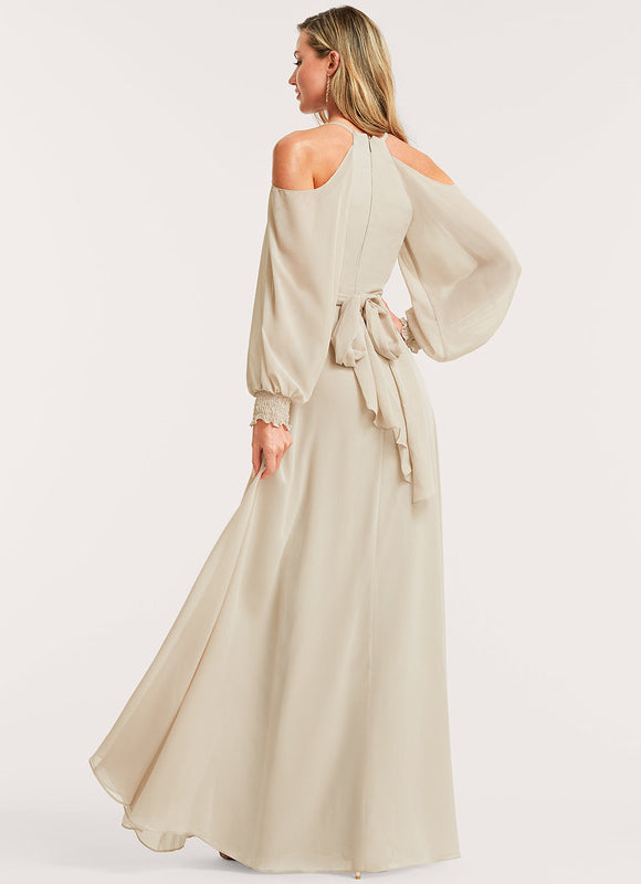 Robe Trapèze Sable Douceur - gallery 4