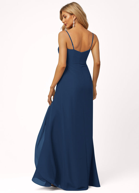Robe Trapèze Flottante Olive - gallery 1