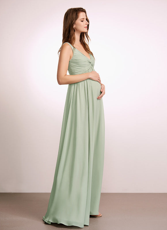 Robe Trapèze Maternité Fluidité - gallery 4