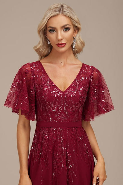 Robe Trapèze Marine Éclatante - gallery 3