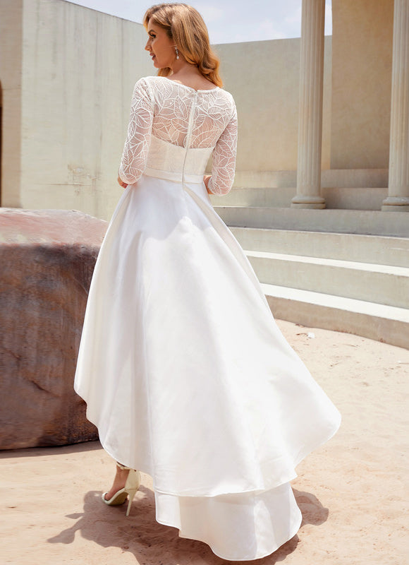 Robe Trapèze Élégance Satinée Moderne - gallery 6