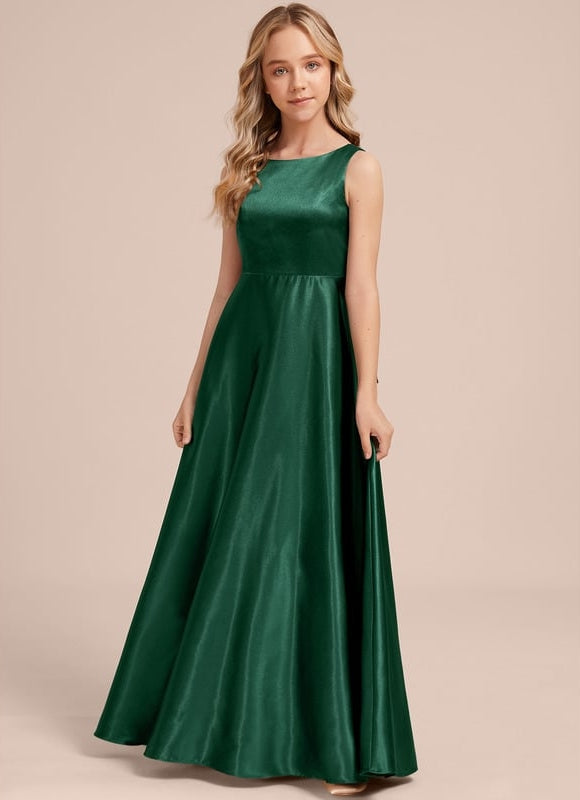 Robe Trapèze Satinée Cerise - gallery 5