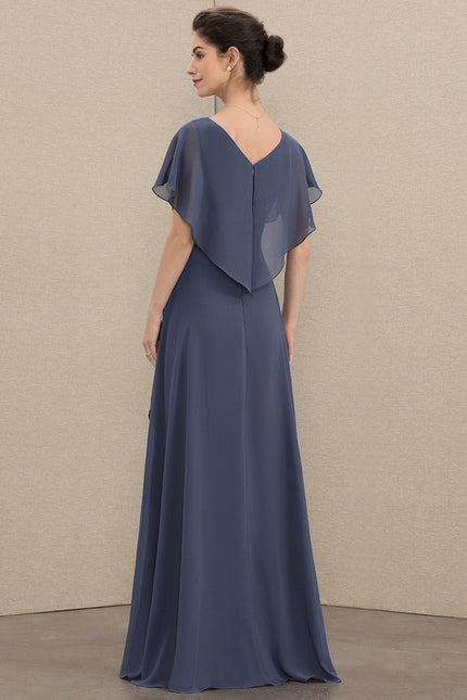 Robe Trapèze Sérénité Plissée - gallery 3