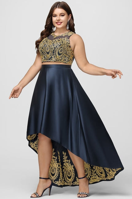 Robe Trapèze Satin Étoile Mystique - gallery 6