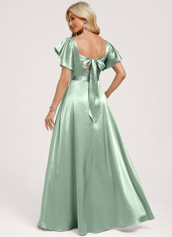 Robe Trapeze Demoiselle D Honneur - gallery 4