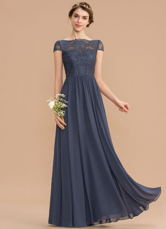 Robe Trapèze Lueur Azurelle - gallery 1