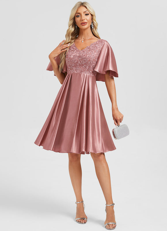 Robe Trapeze Longueur Genoux - gallery 2