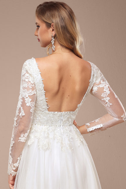 Robe Trapèze Luxe Évanescent - gallery 3