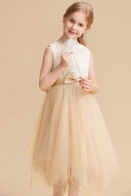 Robe Trapèze Élégance Innocente - gallery 3