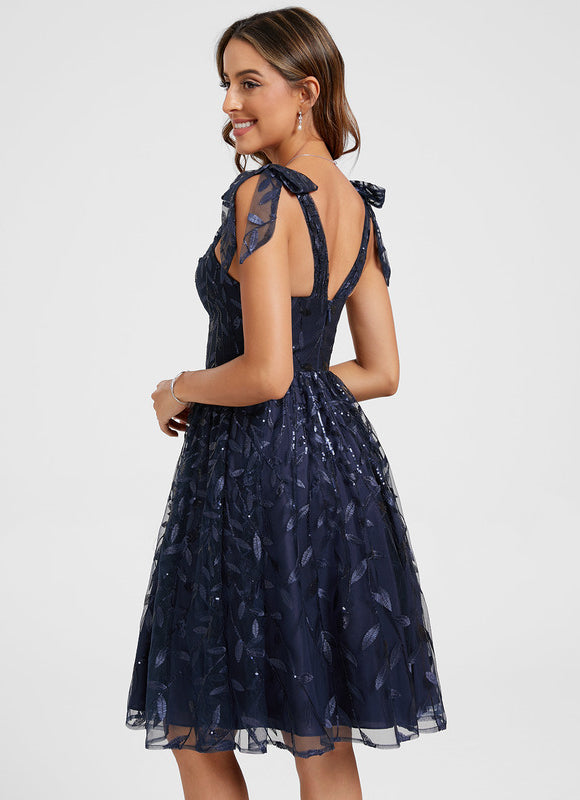 Robe Trapèze Lueur Céleste - gallery 6