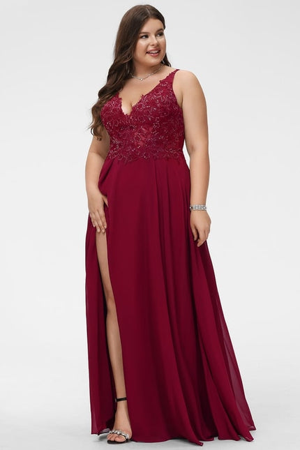 Robe Trapèze Glamour Vaporeuse - gallery 7