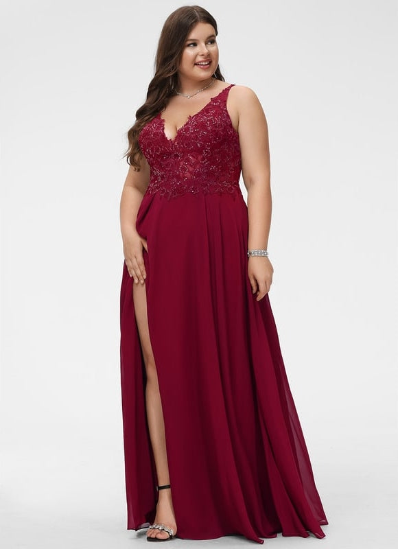 Robe Trapèze Glamour Vaporeuse - gallery 7